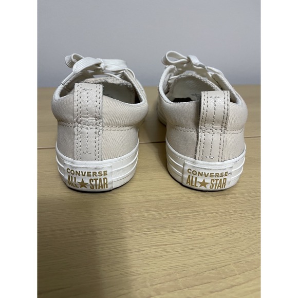 CONVERSE ALL STAR CT MADISON LOW LACE-UP SNEAKERS GOLD TAUPE LIGHT DUNE 7.5 - Picture 4 of 8